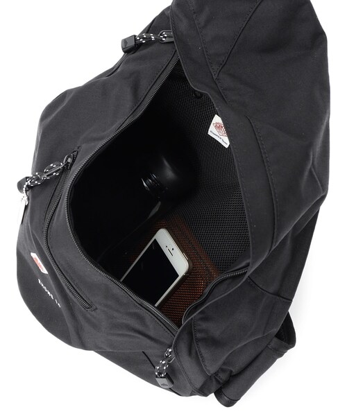 DANTON（ダントン）の「DANTON（ダントン）RHONE 14｜バッグ（ボディバッグ/ウエストポーチ・メンズ・チャコールグレー/ブラック・00）」の9枚目の写真