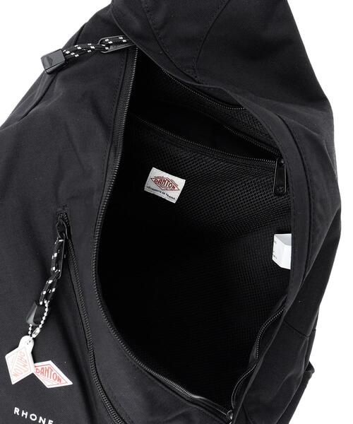 DANTON（ダントン）の「DANTON（ダントン）RHONE 14｜バッグ（ボディバッグ/ウエストポーチ・メンズ・チャコールグレー/ブラック・00）」の10枚目の写真