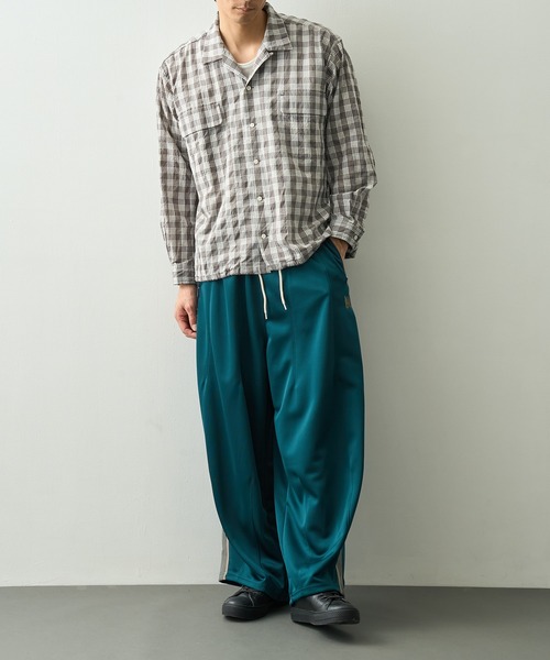 nanamica（ナナミカ）の「【nanamica/ナナミカ】Palaka Check Shirt（シャツ/ブラウス・メンズ・グレー・SMALL）」の6枚目の写真