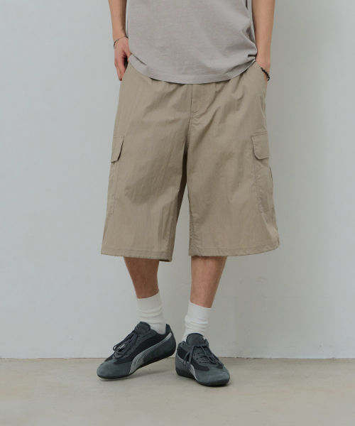DESIRED（デシレッド）の「カーゴバermudaパンツ-FBSK2503D0X（その他パンツ・メンズ・Beige・MEDIUM/LARGE/X-LARGE）」の5枚目の写真