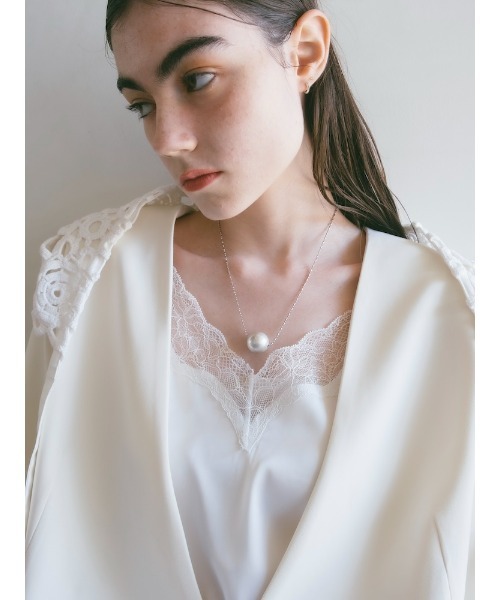 SYKIA（シキア）の「Amphitrite Drop Necklace（ネックレス・レディース・シルバー/ゴールド・FREE）」の4枚目の写真