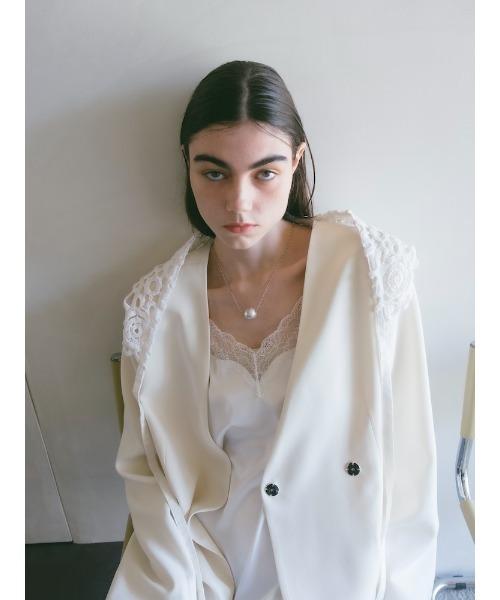 SYKIA（シキア）の「Amphitrite Drop Necklace（ネックレス・レディース・シルバー/ゴールド・FREE）」の5枚目の写真