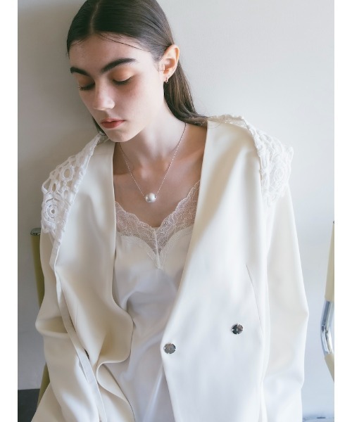 SYKIA（シキア）の「Amphitrite Drop Necklace（ネックレス・レディース・シルバー/ゴールド・FREE）」の6枚目の写真