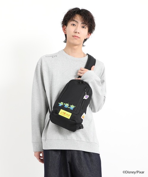 Manhattan Portage（マンハッタンポーテージ）の「Little Italy Crossbody Bag / TOY STORY（ボディバッグ/ウエストポーチ・レディース・ブラック・X-SMALL）」の14枚目の写真