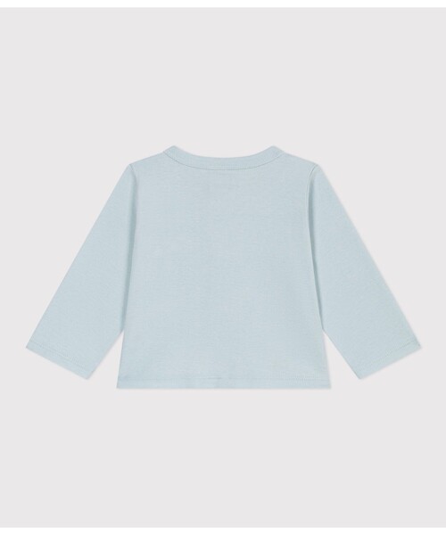 PETIT BATEAU(プチバトー)の「コットンカーディガン(カーディガン/ボレロ・キッズ・ブルー/ライトブルー・12MONTH/18MONTH/24MONTH/36MONTH)」の7枚目の写真