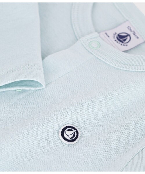 PETIT BATEAU(プチバトー)の「コットンカーディガン(カーディガン/ボレロ・キッズ・ブルー/ライトブルー・12MONTH/18MONTH/24MONTH/36MONTH)」の8枚目の写真