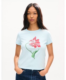 KENZO | 'KENZO Tulip' スモール フィット Tシャツ イン コットン(Tシャツ/カットソー)