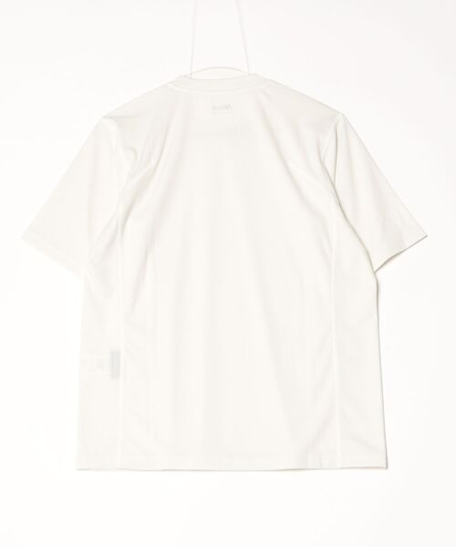 NANGA(ナンガ)の「POWER DRY TEE W/パワードライ Tシャツ (ウィメンズ)(Tシャツ/カットソー・レディース・ホワイト/ブラック/ターコイズブルー/カーキ/ベージュ・S/M/L)」の6枚目の写真