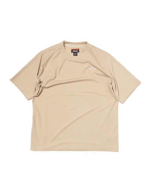 NANGA(ナンガ)の「POWER DRY TEE W/パワードライ Tシャツ (ウィメンズ)(Tシャツ/カットソー・レディース・ホワイト/ブラック/ターコイズブルー/カーキ/ベージュ・S/M/L)」の3枚目の写真
