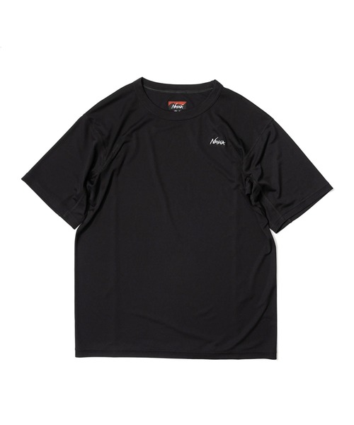 NANGA(ナンガ)の「POWER DRY TEE W/パワードライ Tシャツ (ウィメンズ)(Tシャツ/カットソー・レディース・ホワイト/ブラック/ターコイズブルー/カーキ/ベージュ・S/M/L)」の15枚目の写真