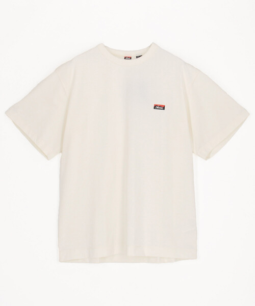 NANGA（ナンガ）の「限定展開 NANGA/ナンガ エコハイブリッド ボックスロゴ エンブロイダリーTシャツ / ECO HYBRID BOX LOGO EMBROIDERY TEE(UNISEX)（Tシャツ/カットソー・メンズ・ブラック/グレー/ホワイト・MEDIUM/SMALL/X-LARGE/LARGE）」の2枚目の写真