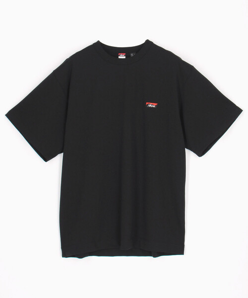 NANGA（ナンガ）の「限定展開 NANGA/ナンガ エコハイブリッド ボックスロゴ エンブロイダリーTシャツ / ECO HYBRID BOX LOGO EMBROIDERY TEE(UNISEX)（Tシャツ/カットソー・メンズ・ブラック/グレー/ホワイト・MEDIUM/SMALL/X-LARGE/LARGE）」の3枚目の写真