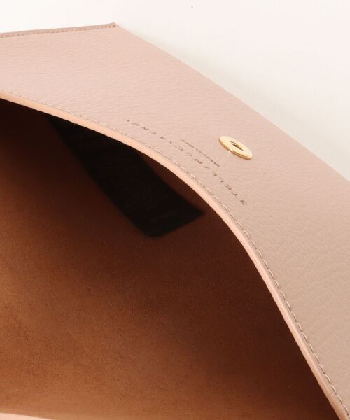 STELLA McCARTNEY（ステラマッカートニー）の「Logo Tote Bag / ロゴ トートバッグ（トートバッグ・レディース・ピンクベージュ/ネイビー・ONE SIZE）」の4枚目の写真