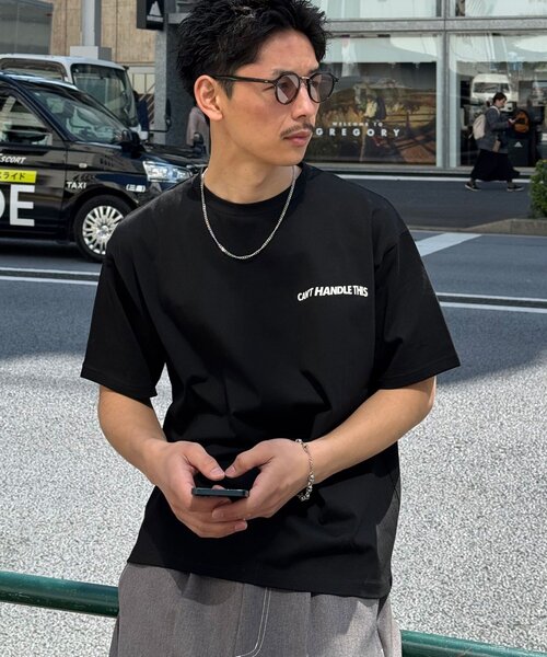CIAOPANIC(チャオパニック)の「ワープメッセージロゴTシャツ(Tシャツ/カットソー・レディース・ブラック/ホワイト/イエロー・MEDIUM/LARGE)」の13枚目の写真