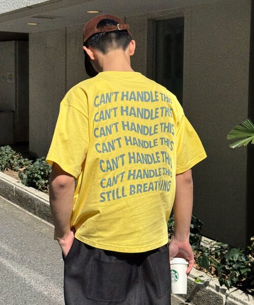 CIAOPANIC(チャオパニック)の「ワープメッセージロゴTシャツ(Tシャツ/カットソー・レディース・ブラック/ホワイト/イエロー・MEDIUM/LARGE)」の17枚目の写真