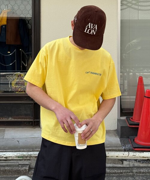 CIAOPANIC(チャオパニック)の「ワープメッセージロゴTシャツ(Tシャツ/カットソー・レディース・ブラック/ホワイト/イエロー・MEDIUM/LARGE)」の18枚目の写真