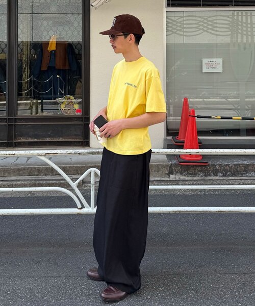 CIAOPANIC(チャオパニック)の「ワープメッセージロゴTシャツ(Tシャツ/カットソー・レディース・ブラック/ホワイト/イエロー・MEDIUM/LARGE)」の20枚目の写真