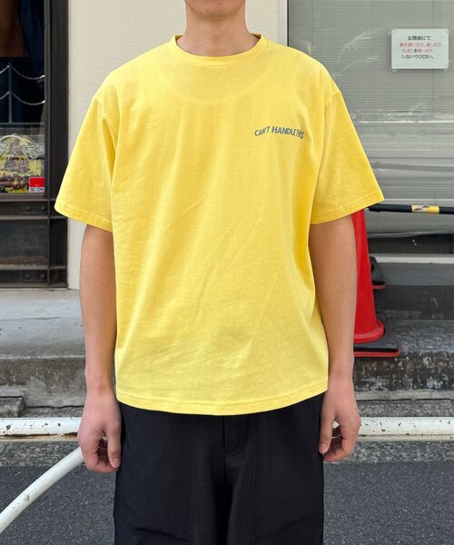 CIAOPANIC(チャオパニック)の「ワープメッセージロゴTシャツ(Tシャツ/カットソー・レディース・ブラック/ホワイト/イエロー・MEDIUM/LARGE)」の22枚目の写真