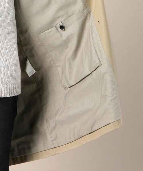 BEAUTY&YOUTH UNITED ARROWS(ビューティーアンドユースユナイテッドアローズ)の「BY ベンタイル フォルム トレンチコート◆(トレンチコート・メンズ・ベージュ/オリーブ/ネイビー・MEDIUM/SMALL/X-LARGE/LARGE)」の19枚目の写真