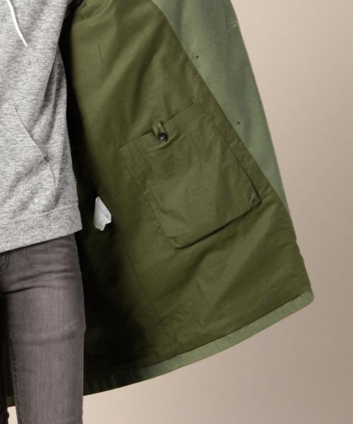 BEAUTY&YOUTH UNITED ARROWS(ビューティーアンドユースユナイテッドアローズ)の「BY ベンタイル フォルム トレンチコート◆(トレンチコート・メンズ・ベージュ/オリーブ/ネイビー・MEDIUM/SMALL/X-LARGE/LARGE)」の12枚目の写真