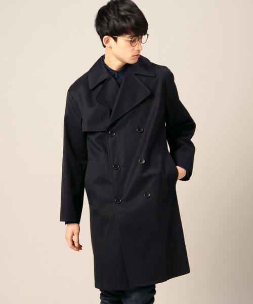 BEAUTY&YOUTH UNITED ARROWS(ビューティーアンドユースユナイテッドアローズ)の「BY ベンタイル フォルム トレンチコート◆(トレンチコート・メンズ・ベージュ/オリーブ/ネイビー・MEDIUM/SMALL/X-LARGE/LARGE)」の10枚目の写真