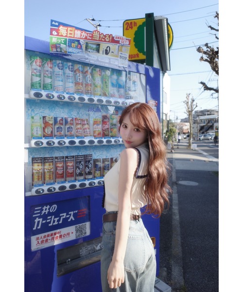 MISTREASS（ミストレアス）の「Sailor color knit tops（ニット/セーター・レディース・ネイビー/アイボリー・FREE）」の14枚目の写真