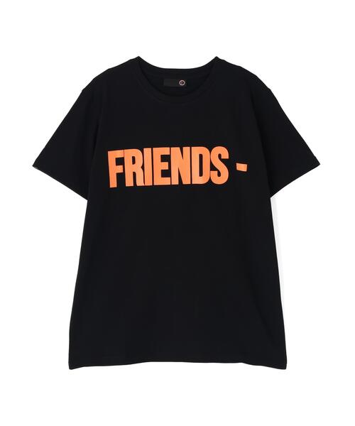 VLONE(ヴィーロン)の「VLONE/ヴィーロン/CLASSIC LOGO-FRIENDS TEE(Tシャツ/カットソー・メンズ・ブラック・L/XL/M)」の6枚目の写真