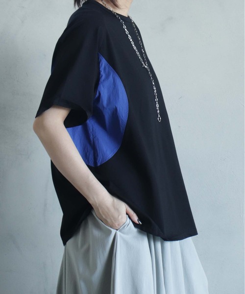 BITTOKO(ビットコ)の「サイドカーブプルオーバー(Tシャツ/カットソー・レディース・イエロー/ブラック/ホワイト・FREE)」の11枚目の写真
