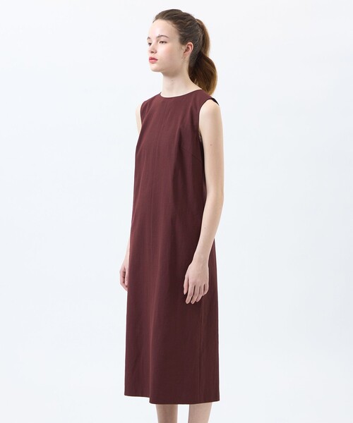 MACKINTOSH PHILOSOPHY(マッキントッシュ フィロソフィー)の「ドライオックスフォードコクーンワンピース(ワンピース・レディース・ブラウン系その他4/ベージュ系その他/ダークネイビー・38/36)」の10枚目の写真