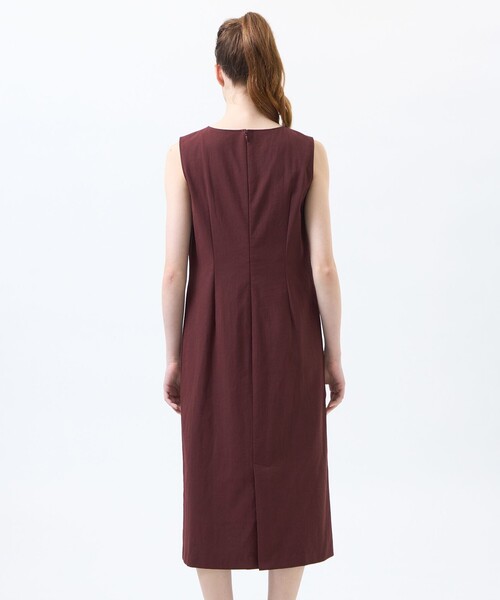MACKINTOSH PHILOSOPHY(マッキントッシュ フィロソフィー)の「ドライオックスフォードコクーンワンピース(ワンピース・レディース・ブラウン系その他4/ベージュ系その他/ダークネイビー・38/36)」の11枚目の写真