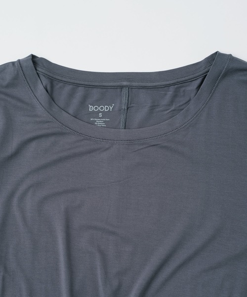 BOODY(ブーディ)の「【 BOODY / ブーディー 】グッドナイト スリープ Tシャツ JEI(Tシャツ/カットソー・レディース・ダークグレー/ブラック/ピンク・S/XS)」の6枚目の写真