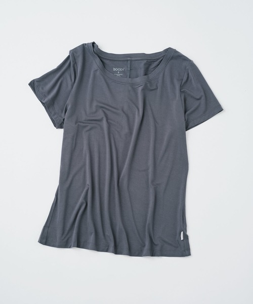 BOODY(ブーディ)の「【 BOODY / ブーディー 】グッドナイト スリープ Tシャツ JEI(Tシャツ/カットソー・レディース・ダークグレー/ブラック/ピンク・S/XS)」の4枚目の写真