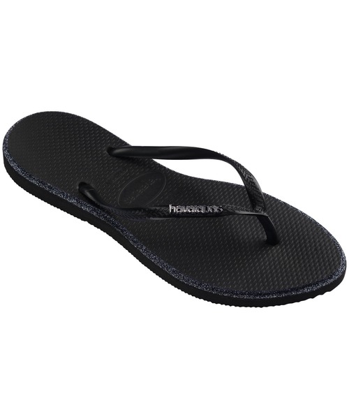 havaianas(ハワイアナス)の「SLIM POINT GLITTER(サンダル・レディース・ブラック系その他/ペールイエロー/サーモンピンク・23cm/25.5cm/24.5cm/22cm)」の9枚目の写真