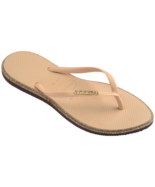 havaianas(ハワイアナス)の「SLIM POINT GLITTER(サンダル・レディース・ブラック系その他/ペールイエロー/サーモンピンク・23cm/25.5cm/24.5cm/22cm)」の16枚目の写真