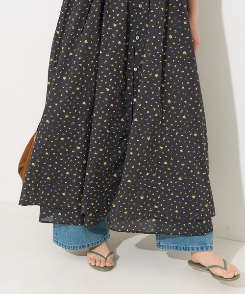 FREAK'S STORE(フリークスストア)の「インドボイル リボン 2wayキャミワンピース(ワンピース・レディース・レッド/その他2/オフホワイト/ブラック・フリ-)」の9枚目の写真