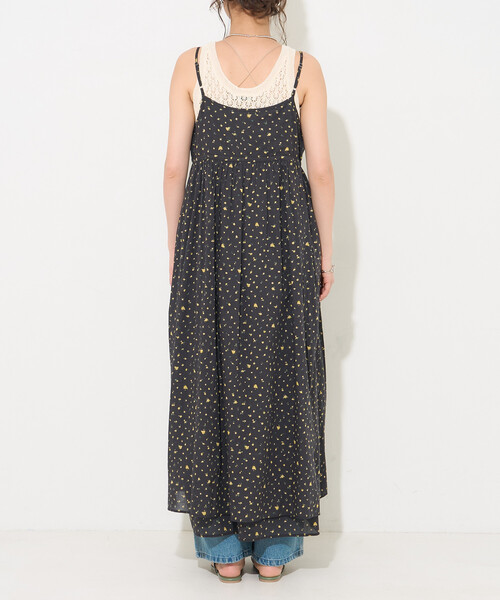 FREAK'S STORE（フリークスストア）の「インドボイル リボン 2wayキャミワンピース（ワンピース・レディース・レッド/その他2/オフホワイト/ブラック・ﾌﾘ-）」の5枚目の写真