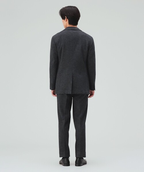 BEAMS HEART(ビームスハート)の「ウールジャージ ジャケット(セットアップ対応・ストレッチ)(テーラードジャケット・メンズ・ネイビー/チャコールグレー・X-LARGE/LARGE/MEDIUM/SMALL)」の5枚目の写真