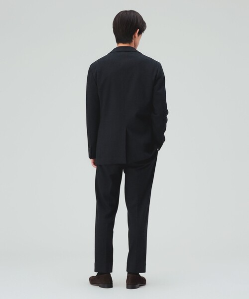 BEAMS HEART(ビームスハート)の「ウールジャージ ジャケット(セットアップ対応・ストレッチ)(テーラードジャケット・メンズ・ネイビー/チャコールグレー・X-LARGE/LARGE/MEDIUM/SMALL)」の9枚目の写真
