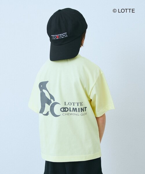 CIAOPANIC TYPY（チャオパニックティピー）の「【KIDS】【TYPY×LOTTE板ガム】持続冷感バックロゴクールミントTEE（Tシャツ/カットソー・キッズ・チャコールグレー/ブルー/ホワイト/イエロー・110/130/150）」の12枚目の写真