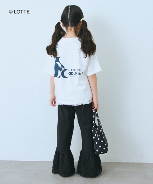 CIAOPANIC TYPY（チャオパニックティピー）の「【KIDS】【TYPY×LOTTE板ガム】持続冷感バックロゴクールミントTEE（Tシャツ/カットソー・キッズ・チャコールグレー/ブルー/ホワイト/イエロー・110/130/150）」の17枚目の写真