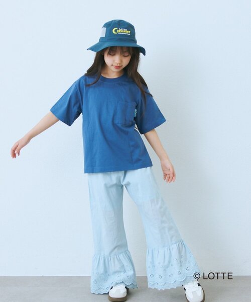 CIAOPANIC TYPY（チャオパニックティピー）の「【KIDS】【TYPY×LOTTE板ガム】持続冷感バックロゴクールミントTEE（Tシャツ/カットソー・キッズ・チャコールグレー/ブルー/ホワイト/イエロー・110/130/150）」の19枚目の写真