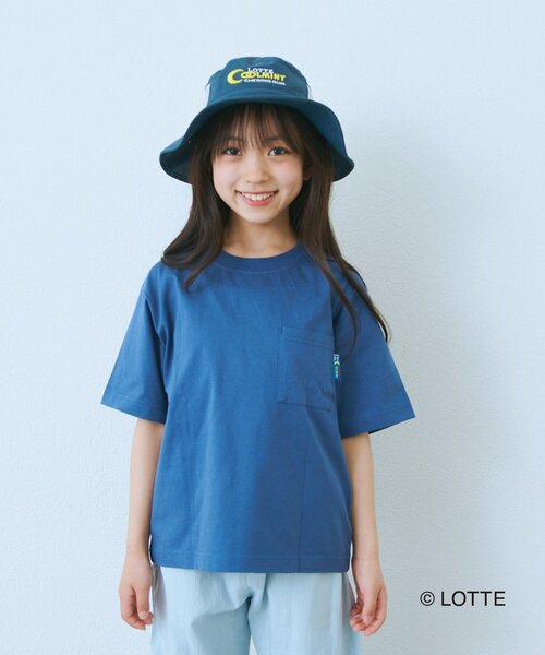 CIAOPANIC TYPY（チャオパニックティピー）の「【KIDS】【TYPY×LOTTE板ガム】持続冷感バックロゴクールミントTEE（Tシャツ/カットソー・キッズ・チャコールグレー/ブルー/ホワイト/イエロー・110/130/150）」の20枚目の写真