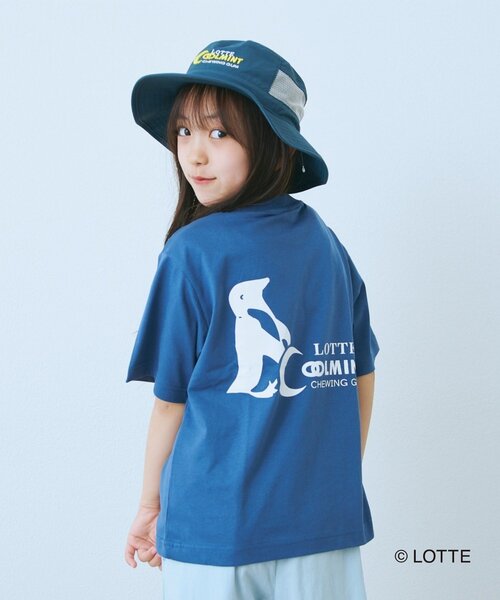 CIAOPANIC TYPY（チャオパニックティピー）の「【KIDS】【TYPY×LOTTE板ガム】持続冷感バックロゴクールミントTEE（Tシャツ/カットソー・キッズ・チャコールグレー/ブルー/ホワイト/イエロー・110/130/150）」の22枚目の写真