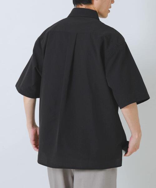 ITEMS URBANRESEARCH(アイテムズ アーバンリサーチ)の「『接触冷感/速乾/イージーケア』WINDY MESH ショートスリーブ シャツ(シャツ/ブラウス・メンズ・ネイビー/その他1/ブラック/チャコールグレー・MEDIUM/LARGE/X-LARGE)」の14枚目の写真