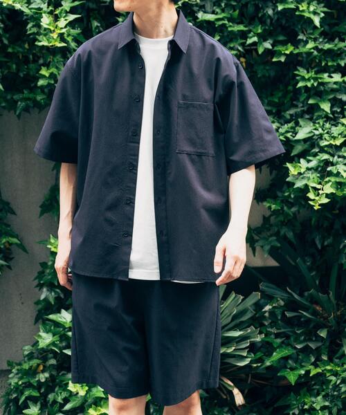 ITEMS URBANRESEARCH(アイテムズ アーバンリサーチ)の「『接触冷感/速乾/イージーケア』WINDY MESH ショートスリーブ シャツ(シャツ/ブラウス・メンズ・ネイビー/その他1/ブラック/チャコールグレー・MEDIUM/LARGE/X-LARGE)」の10枚目の写真