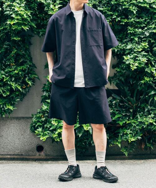ITEMS URBANRESEARCH(アイテムズ アーバンリサーチ)の「『接触冷感/速乾/イージーケア』WINDY MESH ショートスリーブ シャツ(シャツ/ブラウス・メンズ・ネイビー/その他1/ブラック/チャコールグレー・MEDIUM/LARGE/X-LARGE)」の11枚目の写真