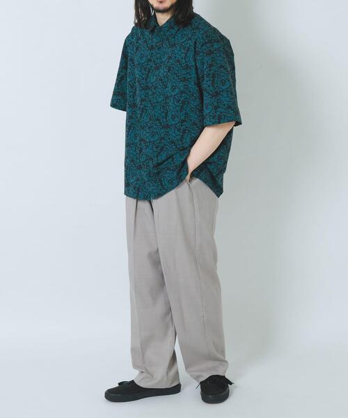 ITEMS URBANRESEARCH(アイテムズ アーバンリサーチ)の「『接触冷感/速乾/イージーケア』WINDY MESH ショートスリーブ シャツ(シャツ/ブラウス・メンズ・ネイビー/その他1/ブラック/チャコールグレー・MEDIUM/LARGE/X-LARGE)」の5枚目の写真