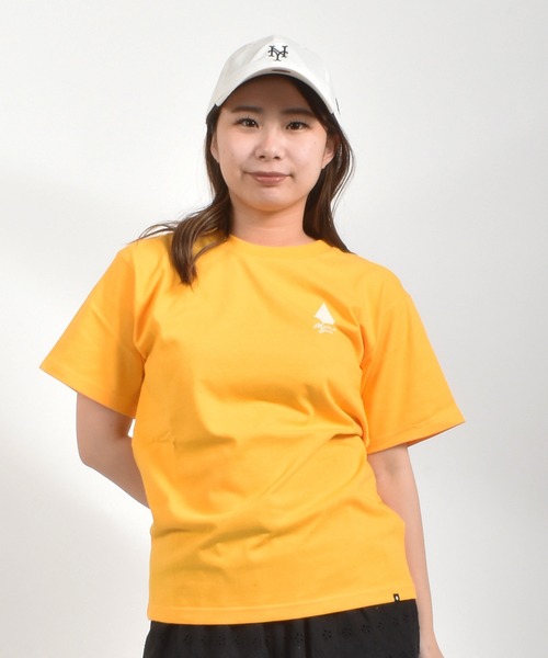 ムラサキスポーツ(ムラサキスポーツ)の「【ムラサキスポーツ限定】MURASAKI ムラサキ × VOLCOM ボルコム 半袖 コラボレーション Tシャツ BG05CU03(Tシャツ/カットソー・レディース・ホワイト/イエロー・M/L)」の11枚目の写真