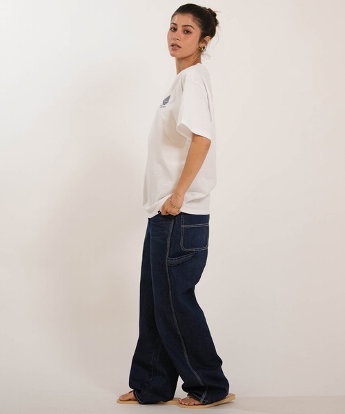 ムラサキスポーツ(ムラサキスポーツ)の「【ムラサキスポーツ限定】MURASAKI ムラサキ × VOLCOM ボルコム 半袖 コラボレーション Tシャツ BG05CU03(Tシャツ/カットソー・レディース・ホワイト/イエロー・M/L)」の21枚目の写真