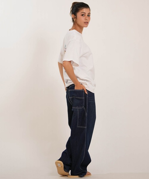 ムラサキスポーツ(ムラサキスポーツ)の「【ムラサキスポーツ限定】MURASAKI ムラサキ × VOLCOM ボルコム 半袖 コラボレーション Tシャツ BG05CU03(Tシャツ/カットソー・レディース・ホワイト/イエロー・M/L)」の22枚目の写真